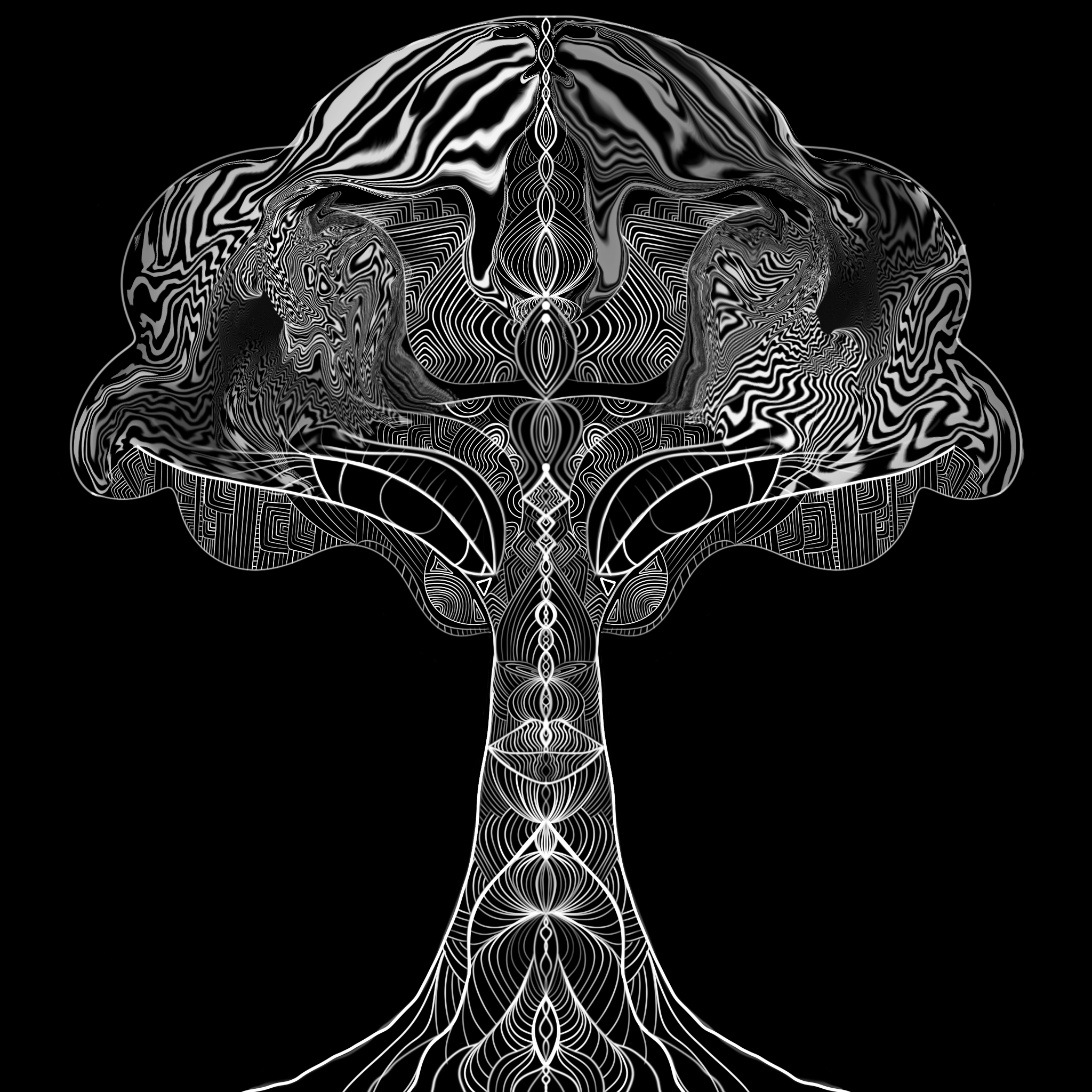 Splash Art of The Wooked Witch glitch visual