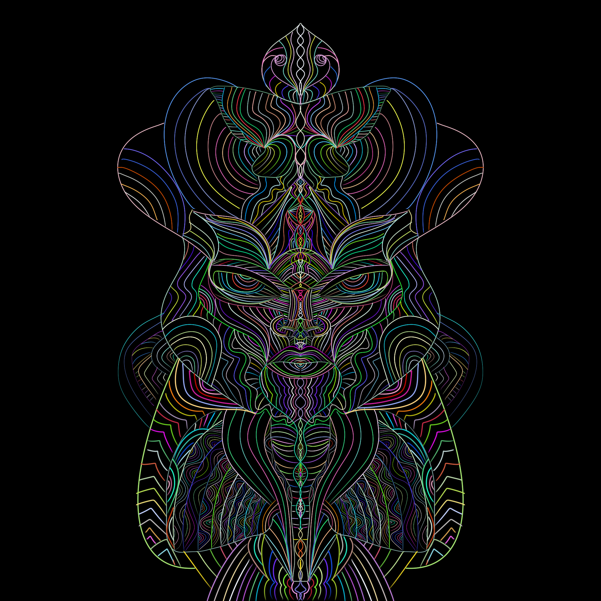 Liquid light art visual by The Wooked Witch