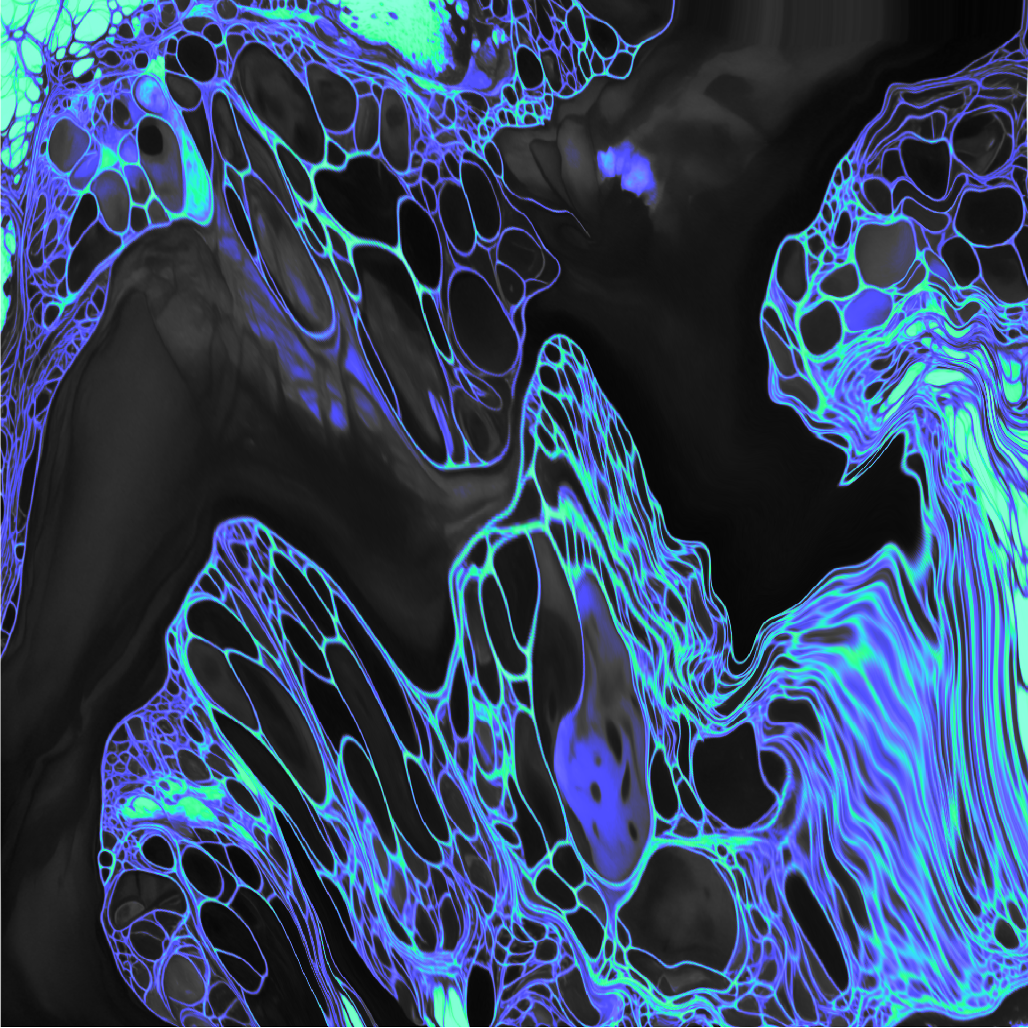 Dreamlike pastel digital visual